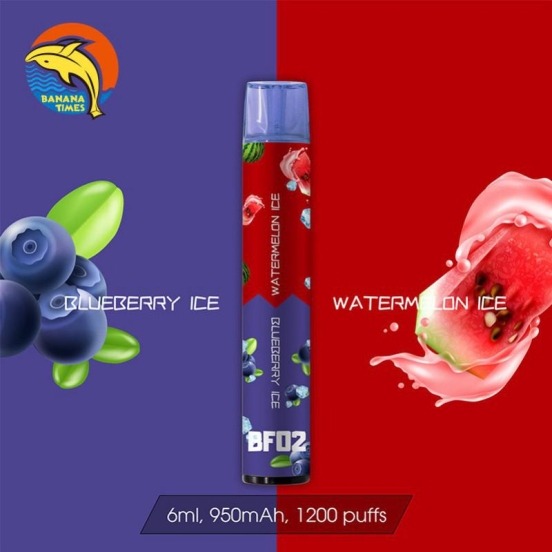 empty or customized Disposable Vape Pens Bf02 Vaporizer 1200 Puffs Wholesale