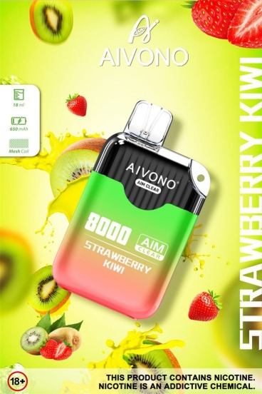 Top Selling Wholesale Disposable Smok Aivono Aim Clear 8000 Puffs Vape Pen
