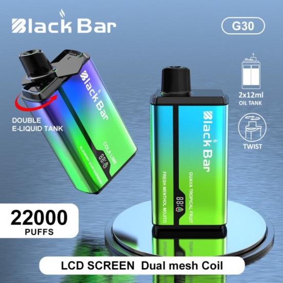Black OR customizer your brand G30 22000 Puffs Disposable Vape