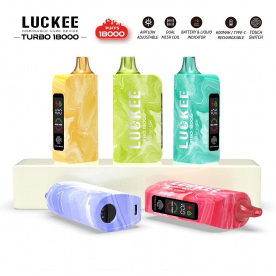 Competitive Pricing Luckee Turbo 18000 7500 Puffs Box