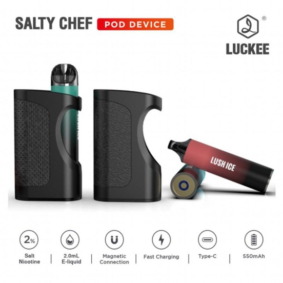 Luckee Salty Chef 600 Puffs Disposable Bar