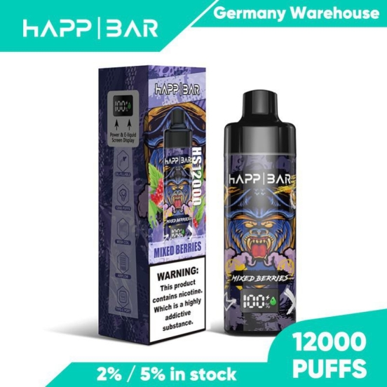 Wholesale Price Ocitytimes Happ Hs12000 Disposable Vape