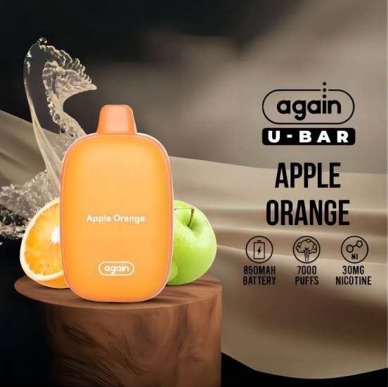 Best AGAIN Bars Again U 7000 Puffs Disposable Vape
