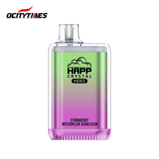 Ocitytimes Happ Crystal Hero 5000 Puffs Disposable Bar