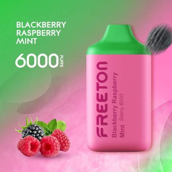 2024 Best FREETON Disposable Vapes Starry 6000 Puffs Wholesale