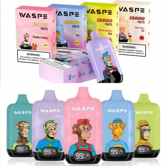 Wholesale Waspe 12k Box 12000 Puffs Disposable Vapes