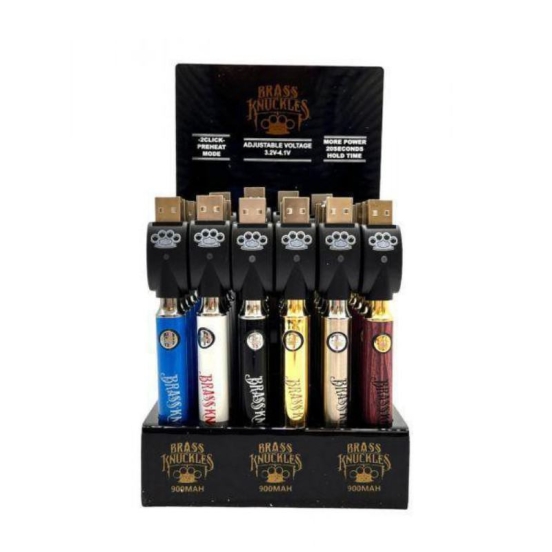 Disposable Blizzard Vape Brass Knuckles 900mah Battery Pens Wholesale Price