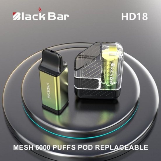 Superior Quality Wholesale Black & Support Customization Hd18 5000 Puffs Vape Disposables