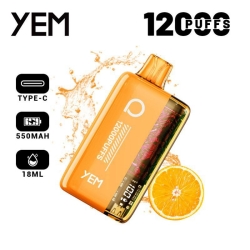 YEM Bm12s-100tz 12000 Puffs Vape Pen