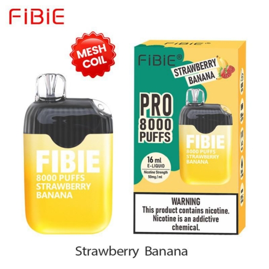 Best FIBIE Fruit Flavor Disaposable 8000 Puffs Electronic Cigarette Puff