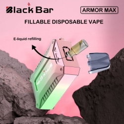 Black OR Customizer Your Brand Armor Max Fillable 15000 Puffs Electronic Cigarette Puff