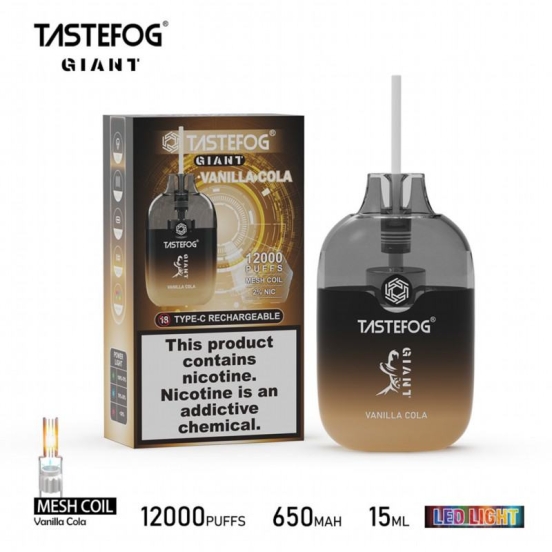 Disposable Tastefog Tastefog Giant 12000 Puffs