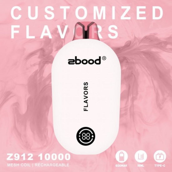 zbood Zbood Z912 10000 12000 Puffs Wholesale Vape