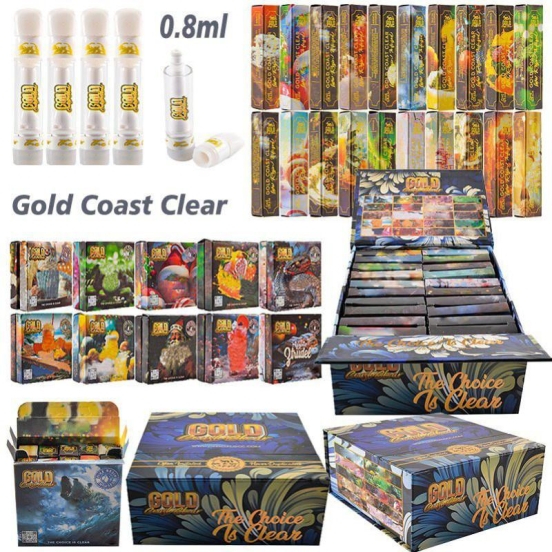 Authentic Gold Coast Clear Disposable Vape Bulk Price