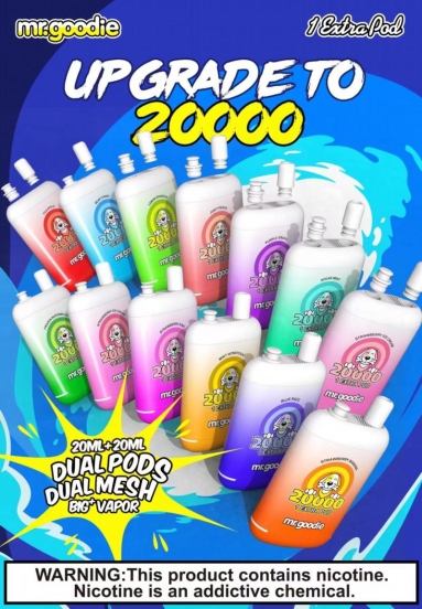 Competitive Pricing Wholesale Mr. goodie Mrgoodie 20000 Puffs Vape Pens