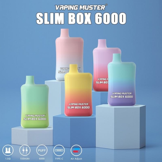 Niimoo Vmslimbox 6000 Puffs Disposable Vape Bulk Price