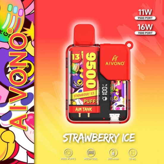 2024 Best Selling Aim Tank 9500 Smooth Hit Disposable Vape
