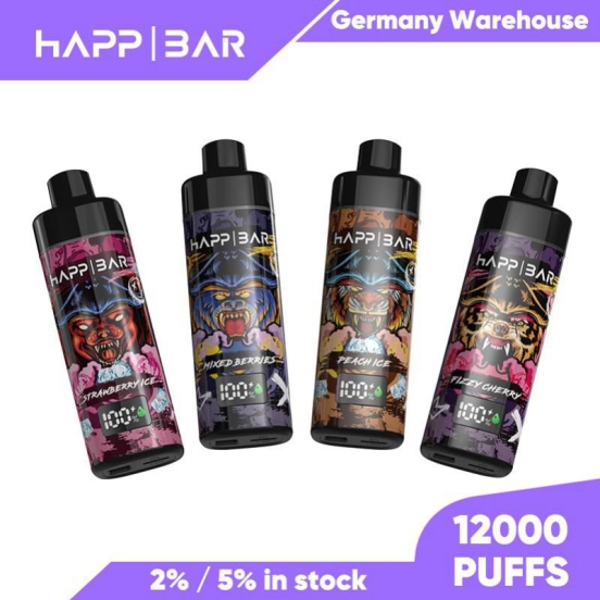 Disposable HAPP / White Label Vape Happ Hs12000 Pens Wholesale Price