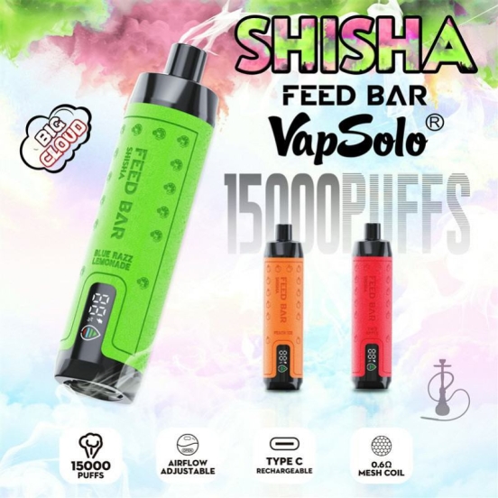 Wholesale Feed Feed Shisha 15000 Puffs Price