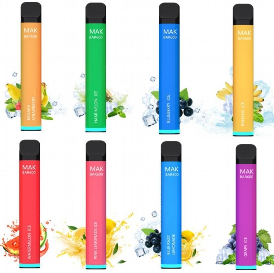 2024 Best Wholesale Disposable MAK 600 Vapes