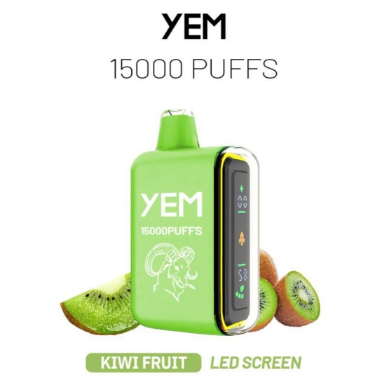 Top Selling Big Puff Pens Plus YEM Td15-1c 15000 Puffs Vape