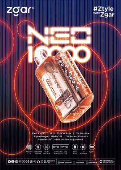 Bulk Pricing Wholesale Vape Pens Baish Zgar Neo 10000
