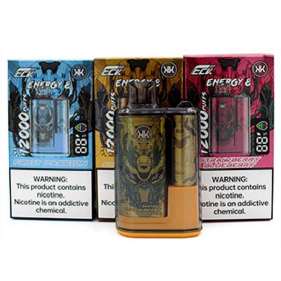 Hot Sale Maskking Kk Energy 12000 Puffs Wholesale Price Vape