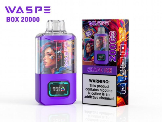 Puff Waspe 20000 Dual Mesh Box 15000 Puffs Disposable E-cigarette