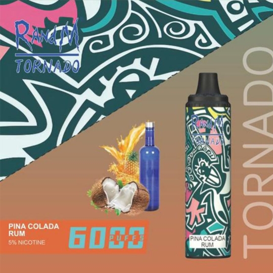Premium Wholesale RandM/OEM/ODM Randm Tornado 6000 Puffs Vape