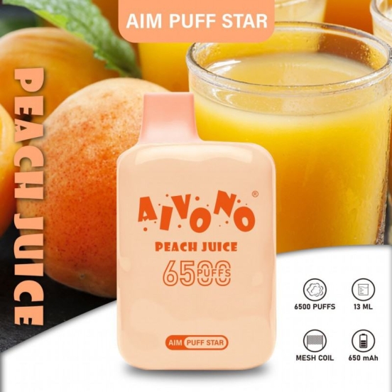 Best Quality Aim Star 6500 Puffs Disposable E-cigarette