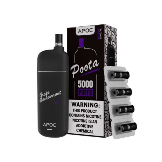 2024's Top Sellers APOC Wholesale Disposable Vape Bar Apoc Poota 5000 Puffs