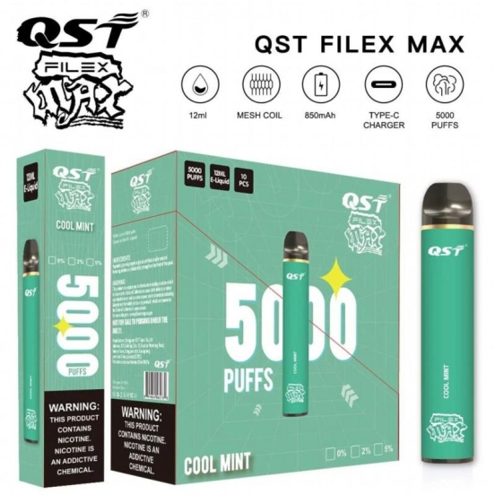 Big Puff Bars Plus QST Filex Max 5000 Puffs Vape