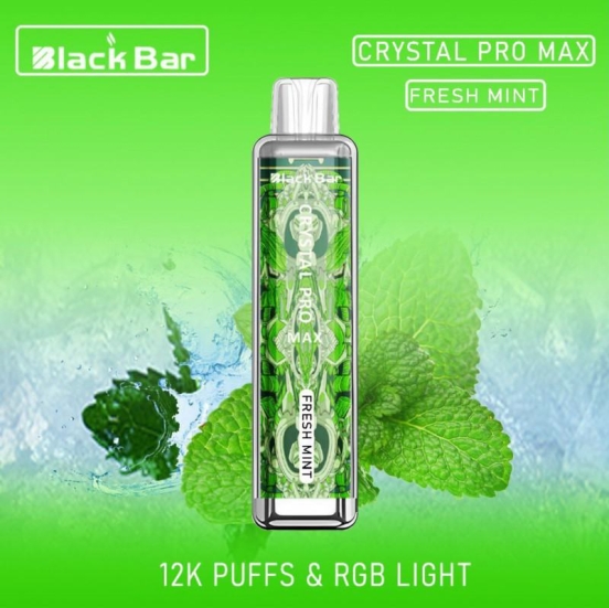 Black & Custom Logo Pro Max 1200 Puffs Vape Bars Wholesale