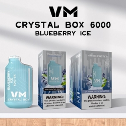 Vaping Muster Vmcrystalbox 6000 Puffs Disposables Vape