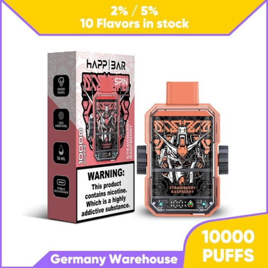 Ocitytimes Happ Spin 8000 Puffs Vape All Flavors