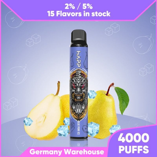 Disposable HAPP / White Label Vapes Happ 4000 Puffs Wholesale