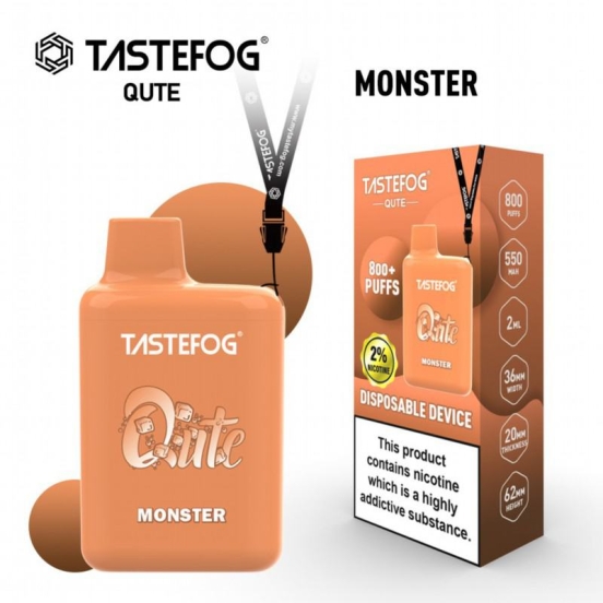 Best Selling Tastefog Puff Qute 600 Puffs Electronic Cigarette