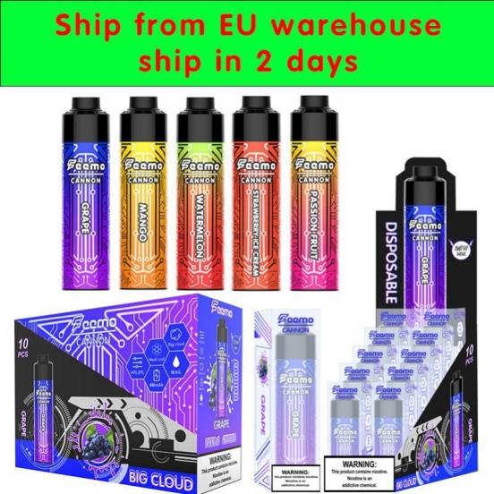 Support OEM Feemo Cannon 10k+ Puffs Wholesale Disposable Vape
