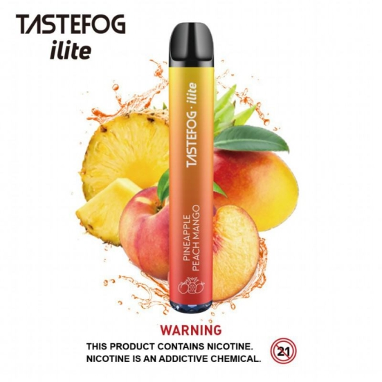 Hot Selling Wholesale Disposable Vape Bar TASTEFOG Ilite 600 Puffs