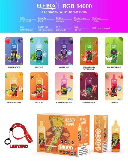 Wholesale Vape Pens ELFBox 14000 Puffs