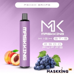 Disposable AIM Maskking High Gts 2500 Puffs E-cigarette Nicotine