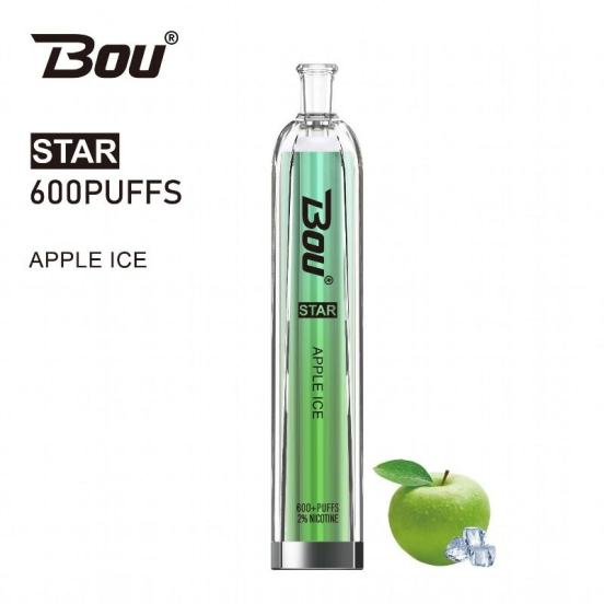 Good Price BOU Disposable Vape Brands Bou Star 600 Puffs