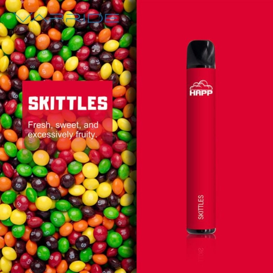 Disposable VAPRIDE Vapride Happ Electronic 600 Puffs Vape Pens Wholesale Price