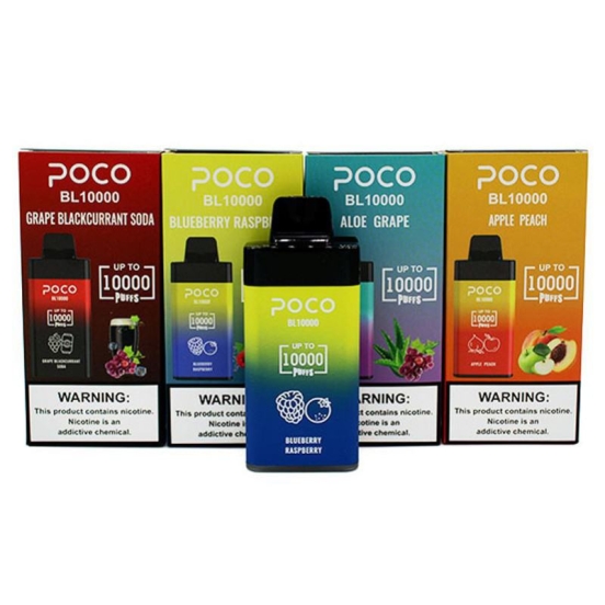 Wide Flavor Selection Vuku Poco Bl10000 Wholesale Vape Disposables