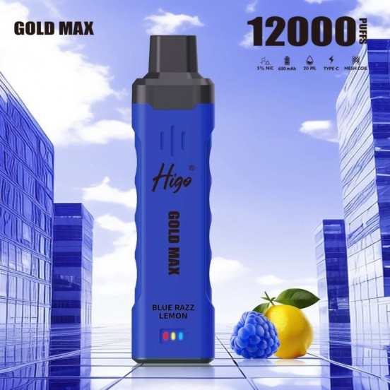 2024 Best Vape Pen Higo Pen Vape Gold Max 12000