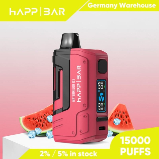 Top Sale Ocitytimes Puff Happ Bst15000 6000 Puffs Electronic Cigarette