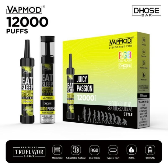Disposable Vapmod Vape Qd71 12000 Puffs Pen Wholesale