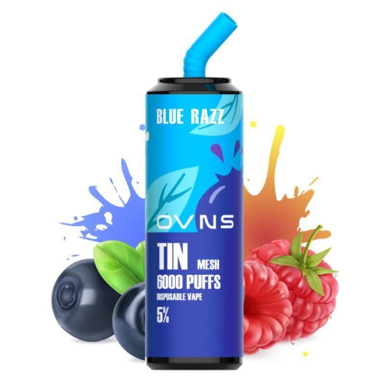 Wide Flavor Selection OVNS Ovns Ti Mesh 6000 Vape Rechargeable