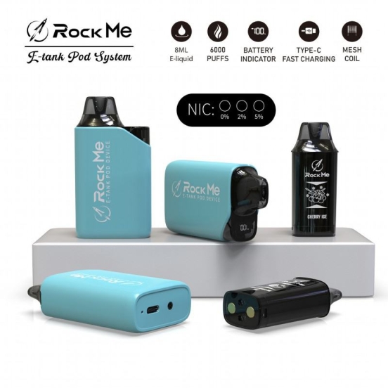 Competitive Pricing Disposable Rockme E Tank Vape Wholesale