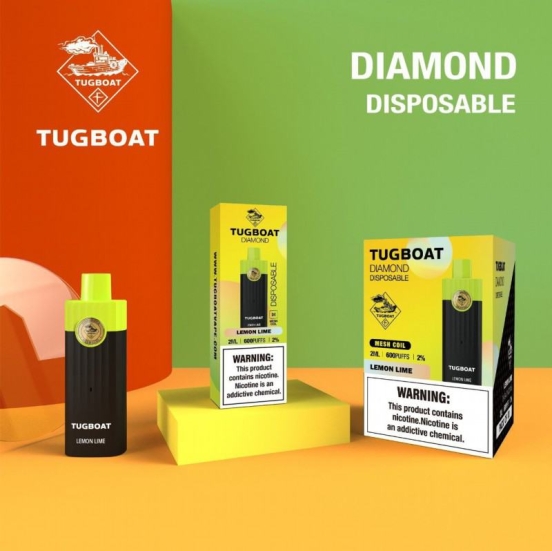 TUGBOAT Tugboat Diamond 600 Puffs Disposable Vape Pen Wholesale